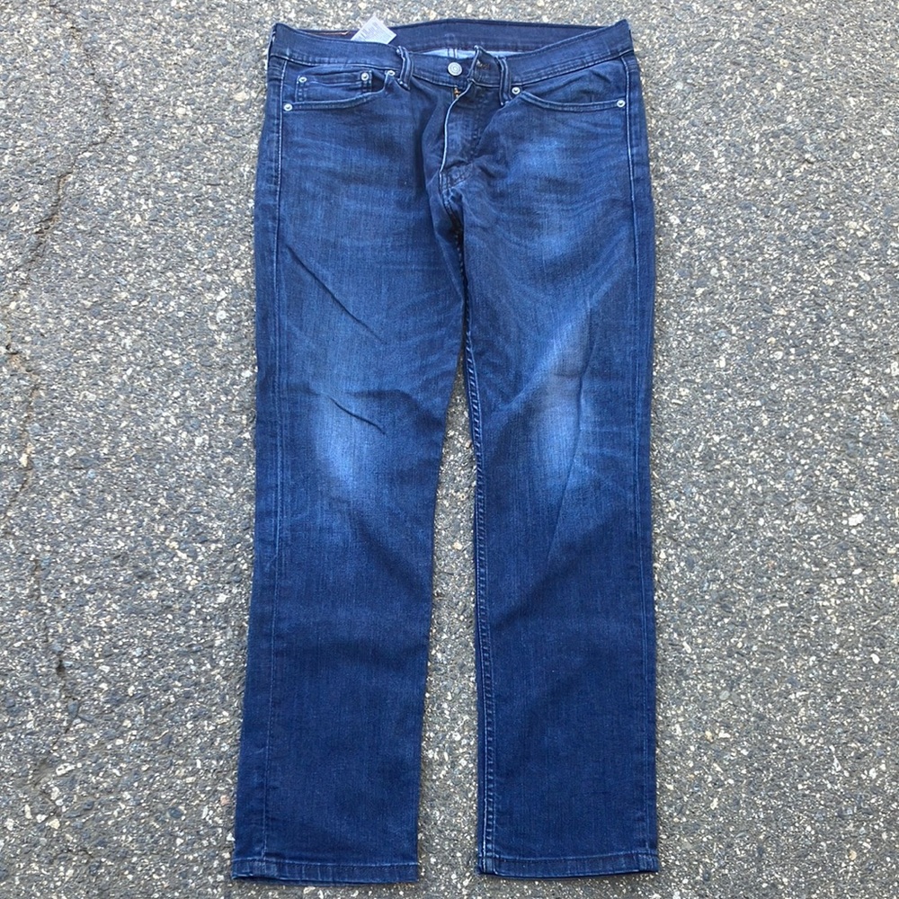 Men's Dark Blue Straight-Leg Jeans Levi Strauss & Co. 511  W34/L30